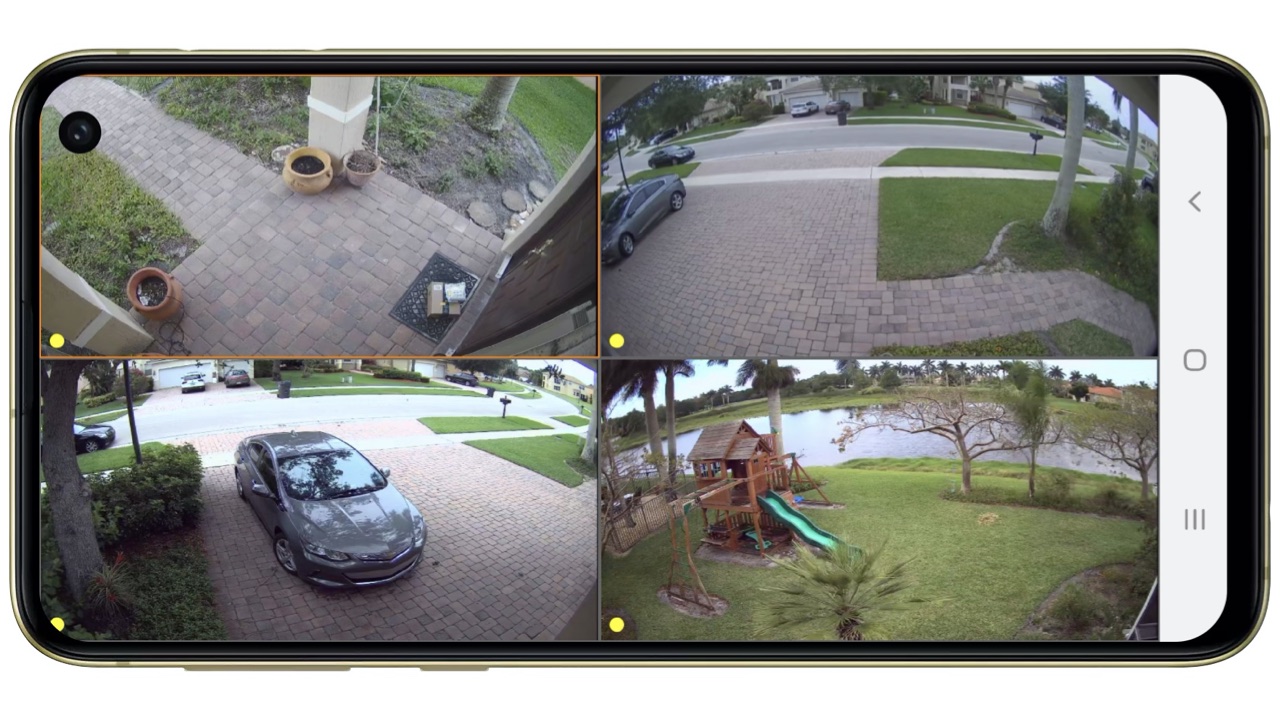 Android App Security Camera View