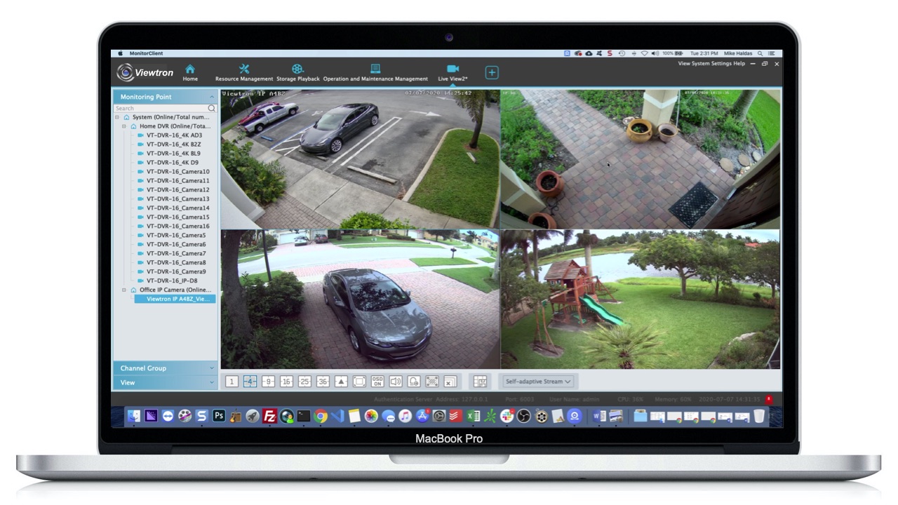 mac security camera software